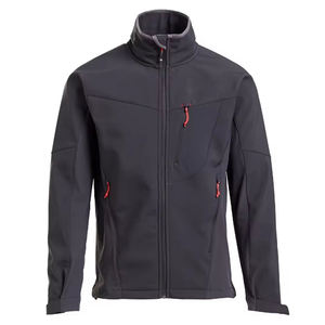 2026 OEM/ODM Service Customized Design High Quality Autumn Outdoor Softshell <b>Jacket</b> <b>for</b> <b>Men</b> Canvas Stand Collar Windproof - Product Image 4