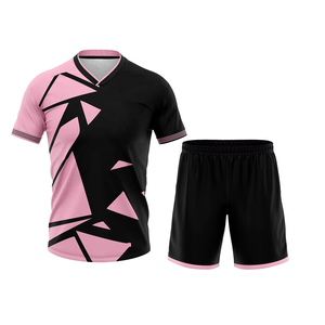 Vêtements de football à manches courtes de qualité supérieure Kits de football Kit d'uniforme de football décontracté Maillot de football confortable Maillot de football - Product Image 3