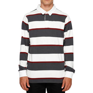 Maillot de rugby de haute qualité avec col solide et ensemble d'uniformes de rugby pour équipes universitaires maillot de rugby pour hommes - Product Image 1