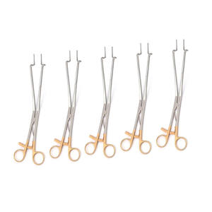 ชุดเครื่องมือตรวจภายในช่องคลอดโคแกน 3 ชิ้น พร้อมด้ามจับสีทอง ผลิตจากสแตนเลสเกรดพรีเมียม สำหรับตรวจทางนรีเวช - Product Image 1