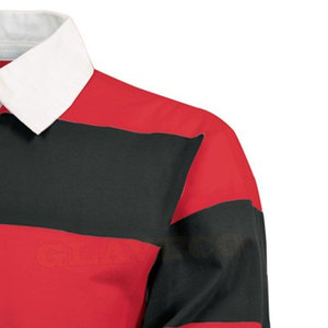 Camisetas de entrenamiento de Rugby transpirables para hombre, nuevo diseño para uso en exteriores, nombre de equipo personalizado, precio al por mayor, ropa de fútbol de Rugby - Product Image 4