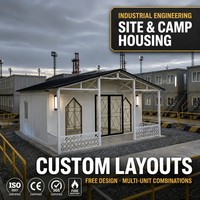 Unité de blanchisserie préfabriquée en conteneur pour grands camps de travail industriels