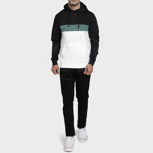 Low MOQ Custom <b>Design</b> 100% Cotton Solid Pattern Winter Men's Hoodies-Light Weight High Quality - Product Image 4