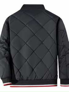 Nouvelle veste polaire personnalisée de qualité Hip Hop 2026 pour homme – Hiver, décontractée, respirante, coupe-vent, imperméable, patchwork, col montant - Product Image 2