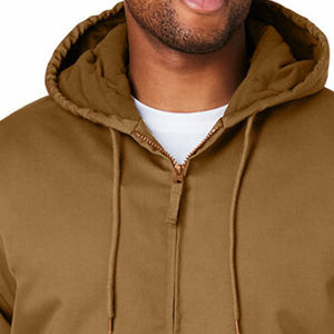 Sudadera de Algodón con Cierre Completo, Estilo Urbano, Ajustada, para Hombre, Sudadera con Capucha de Alta Calidad - Product Image 6