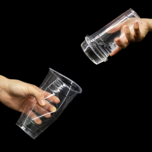 Gobelets en plastique jetables à paroi unique de 360ml/12oz à 700ml/24oz pour boire des smoothies au lait de thé à bulles de jus - Product Image 2