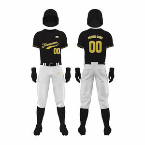 Uniforme de béisbol de ropa de equipo Uniforme de béisbol hecho en Pakistán transpirable de la mejor calidad Tamaño adulto - Product Image 1