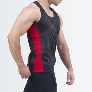 Nouveauté : Débardeurs de sport décontractés pour hommes, tricotés, personnalisables, en polyester et coton, confortables, de haute qualité, pour l'été - Product Image 5