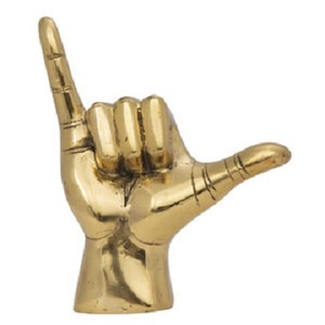 Figurines de bar ho en laiton, Sculptures en aluminium faites à la main pour décoration abstraite - Product Image 4