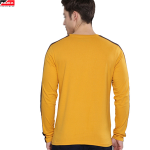 Camisetas de Verano para Hombre de Alta Calidad, Talla Adulto, 100% Algodón Peinado, Manga Larga, Transpirables, con Logotipo con Patrón de Letras en la Parte Delantera - Product Image 3