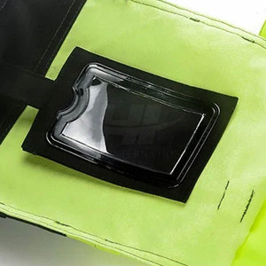 Pantalon de travail haute visibilité en polyester réfléchissant, tissu durable, coupe confortable pour la construction et le travail - Product Image 6