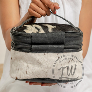 LW Trending Fashion 2024 nuevo estilo caja de joyería de cuero de piel genuina para mujer verano primavera otoño estaciones - Product Image 2