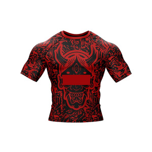 Rashguard de BJJ personnalisé Rashguard de sublimation Vêtements de sport Polyester Adultes Rashguard à manches longues personnalisé sublimé pour hommes - Product Image 4