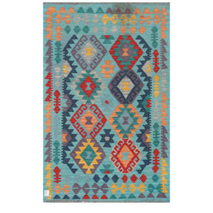 Tapis Kilim d'Afghanistan Maimana 156 x 102 cm Ensemble de tapis - Product Image 1