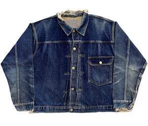 High Quality Heavy <b>Old</b> Vintage Acis Wash Casual Workwear Washed Denim <b>Jacket</b> for <b>Men</b> - Product Image 1
