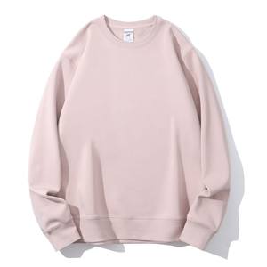 600g de lana gruesa Unisex hombres mujeres atléticos cuello redondo Pull Oem logo Casual sudadera pulóver sudaderas DDP envío - Product Image 4