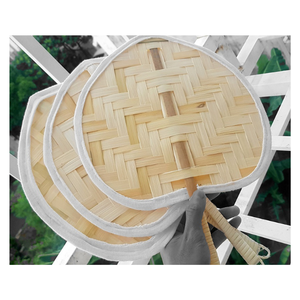 Éventail à main en bambou Éventail pliant artisanal Commande en gros Éventail à main décoratif du Vietnam - Product Image 1