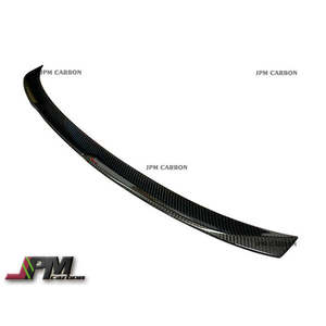 Aileron arrière en fibre de carbone de type bec de canard avec tissage 2x2 100% fibre de carbone véritable pour BMW G82 M4 2020-2025 uniquement par JPMCarbon - Product Image 3