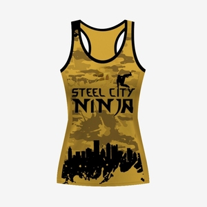 Verano de las mujeres Relaxed Fit Racerback Jersey Casual Sports Soccer Wear Sublimado Softball & Soccer Ropa - Product Image 3