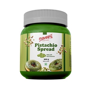 Crème à tartiner aux pistaches de qualité supérieure, beurre de noix lisse, pâte sucrée naturelle et saine pour le pain, les desserts, en vrac - Product Image 1