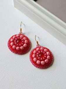 Modernos Pendientes de Cuentas de Vidrio con Diseño Turquesa y Flecos en Cascada, Joyería Única de MS Handicraft - Product Image 3