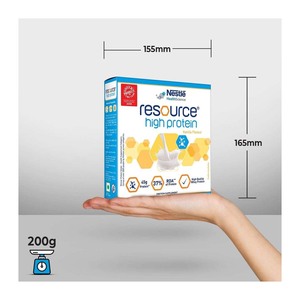 Nestlé Resource Diabetic 400g |   Nestlé Resource High Protein - 400g Pot en plastique (Saveur vanille) Lait - Product Image 3