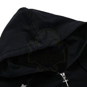 Pull de haute qualité meilleur prix strass sweats à capuche 100% coton couleur personnalisée hiver décontracté meilleure vente - Product Image 3