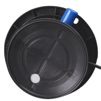 2025 plus récent 12/24V noir haut IP65 Super lumineux LED pompe à vide Base balise lumière véhicule spécial/camion/tout-terrain/fourgonnettes accessoires