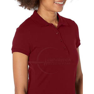 2025 nuevo estilo mujer Polo camiseta diseño su propia mujer Slim Fit adultos uso al aire libre mujeres Polo camiseta - Product Image 6