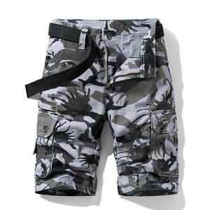 Pantalones cortos Cargo con diseño de camuflaje, logotipo personalizado, pantalones cortos Cargo de algodón, ropa de calle para hombre, pantalones cortos con bolsillos, moda informal, Camuflaje Suelto - Product Image 5