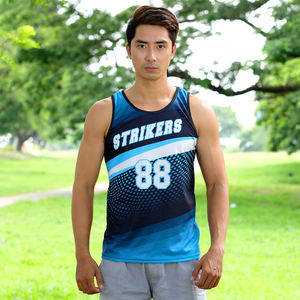 Camisetas de Gimnasio Transpirables, Color Negro, 100% Algodón, Impresión Personalizada por Transferencia de Calor, Logotipo Frontal, Estilo Urbano, Ropa Deportiva para Hombre - Product Image 5