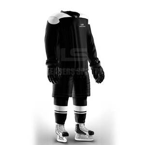 Uniforme de Hockey sobre Hielo Personalizado con Color y Logotipo, el Más Vendido, Cómodo para Adultos, 100% Poliéster, Servicio OEM, Venta en Línea - Product Image 2
