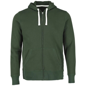 Vente en gros Streetwear Sweat à capuche en coton épais 500gsm pour hommes Logo personnalisé DTG Graphic Zipper Hoodies pour unisexe - Product Image 2