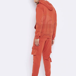 Prix de gros, qualité supérieure, vêtements de sport respirants, survêtement pour homme, coupe classique, 100% coton, molleton, streetwear, à capuche, hiver - Product Image 2