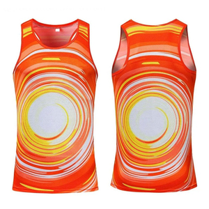 Diseño más vendido Hombres Transpirable Tallas grandes Activewear Hombres Ropa deportiva Gimnasio Desgaste Sublimación Tank Tops Hombres - Product Image 1