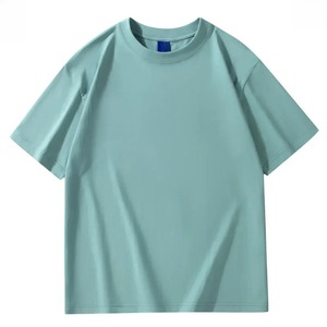 Stock en vrac 100% coton couleur mélangée t-shirts surdimensionnés 240 grammes poids manches courtes respectueux de l'environnement respirant pour la construction d'équipe - Product Image 3