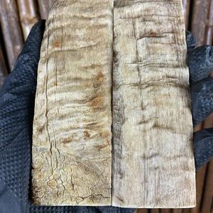 จานมีดฮอร์นขนแกะสีขาวธรรมชาติขนาดใหญ่และทำด้วยมือ - Product Image 5