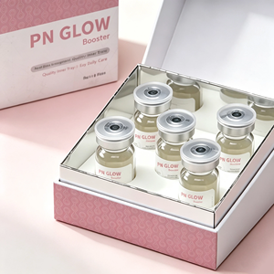 บริการบรรจุภัณฑ์แบบกำหนดเองสำหรับผลิตภัณฑ์ดูแลผิวหน้าแบบขายส่ง PN GLOW ขนาด 5 มล. ขวดโพลีนิวคลีโอไทด์คอมเพล็กซ์ - Product Image 4