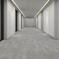 Dalles de moquette robustes avec support POE 50x50, haute circulation, insonorisantes, sans bitume, en élastomère polyoléfine, pour revêtements de sol commerciaux et de bureaux
