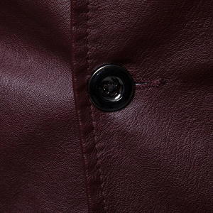 Veste en cuir véritable 100% élégante et durable pour le printemps, l'hiver et l'automne Prix personnalisable avec logo avant enduit pour la mode décontractée - Product Image 3