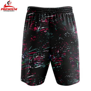 Short de sport personnalisé de haute qualité Short de basket-ball décontracté court de 7 pouces en maille avec poche pour homme - Product Image 2