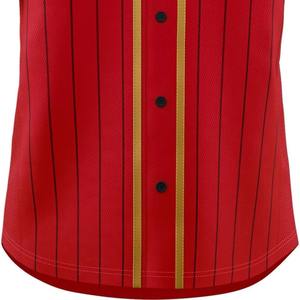 Maillot de baseball personnalisé par sublimation, unisexe, respirant, séchage rapide, polyester, uniforme, broderie, impression, vierge, softball, haute qualité - Product Image 6