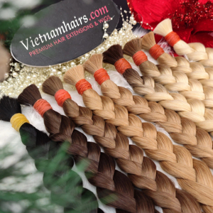 Venta al por mayor 2025 de alta calidad 100% pelo vietnamita máquina de extensiones a granel de doble trama estilo recto Venta caliente cutícula completa cruda - Product Image 1