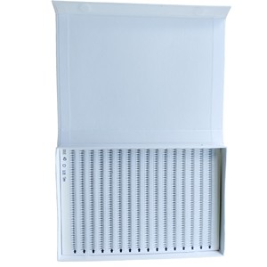 Extensiones de Pestañas Naturales Largas CAMELLIA 4D Tray XL Hechas a Mano con Pelo Sintético Suave y Liso para Salón de Belleza, Fácil de Pegar, Vietnam - Product Image 4