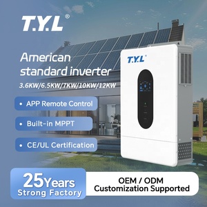 Convertisseur hybride monophasé TYL 3,6 kW pour stockage d'énergie domestique avec double MPPT parallèle et mise à jour OTA - Product Image 1