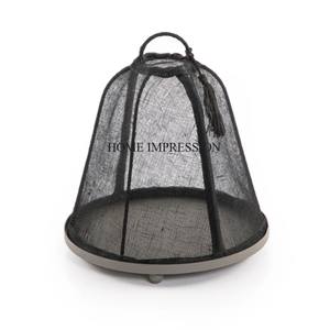 New Pattern Arrival Round Shape Metal Made Fruits and Chocolates Serving <b>Tray</b> With Unique Designer <b>Tray</b> Cover in Lowest Price - Product Image 2