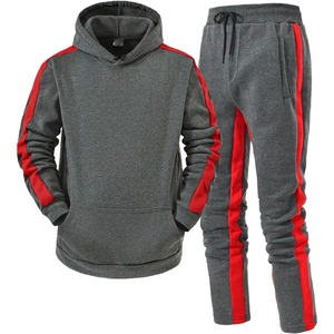 Ensemble de survêtement de qualité supérieure, tissu de qualité supérieure, 100% coton molletonné, service OEM, sweat-shirt à capuche et pantalon, dernier design 2025 - Product Image 1