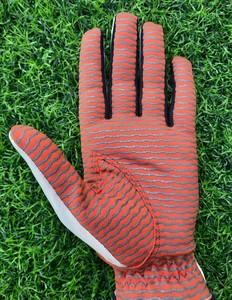 Gants de golf pour hommes avec logo personnalisé de haute qualité en cuir véritable main gauche et droite pour une utilisation sportive - Product Image 1