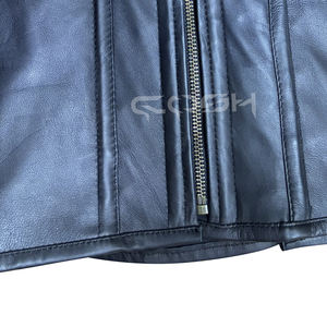 Corset bustier mini en similicuir noir avec fermeture éclair avant et baleines en acier, sans bretelles, pour fabricants et fournisseurs - Product Image 5