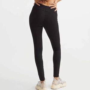 Mallas de yoga sin costuras de cintura alta personalizadas, bolsillo anticelulítico para levantar glúteos, ropa de gimnasio de talla grande ecológica, informal sólida - Product Image 3